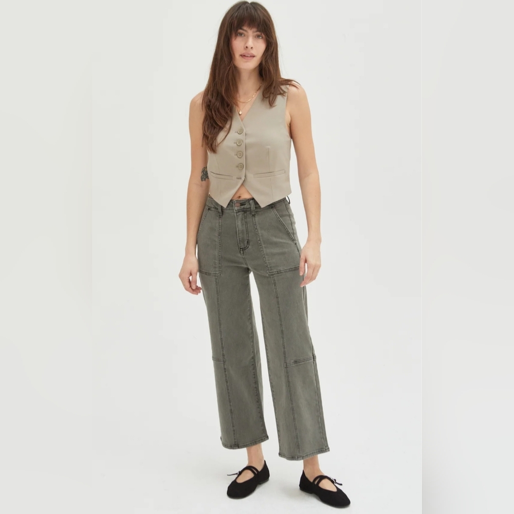 Oliver Logan Lawson Wide-Leg Pants